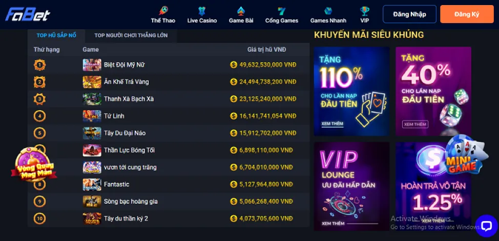 Hướng dẫn tận dụng khuyến mãi 56win để tăng tỷ lệ thắng